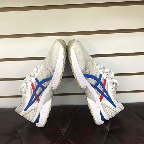 ASICS Mens Gel-Nimbus 22 Flyte Foam Tokyo Shoes Size 7.5 White Blue Red - Picture 6 of 8